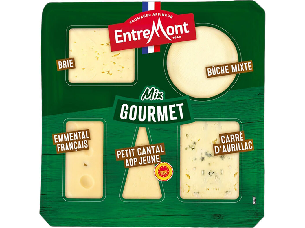 TABUA 5 QUEIJOS ENTREMONT DE FRAN&Ccedil;A 400 G image number 0