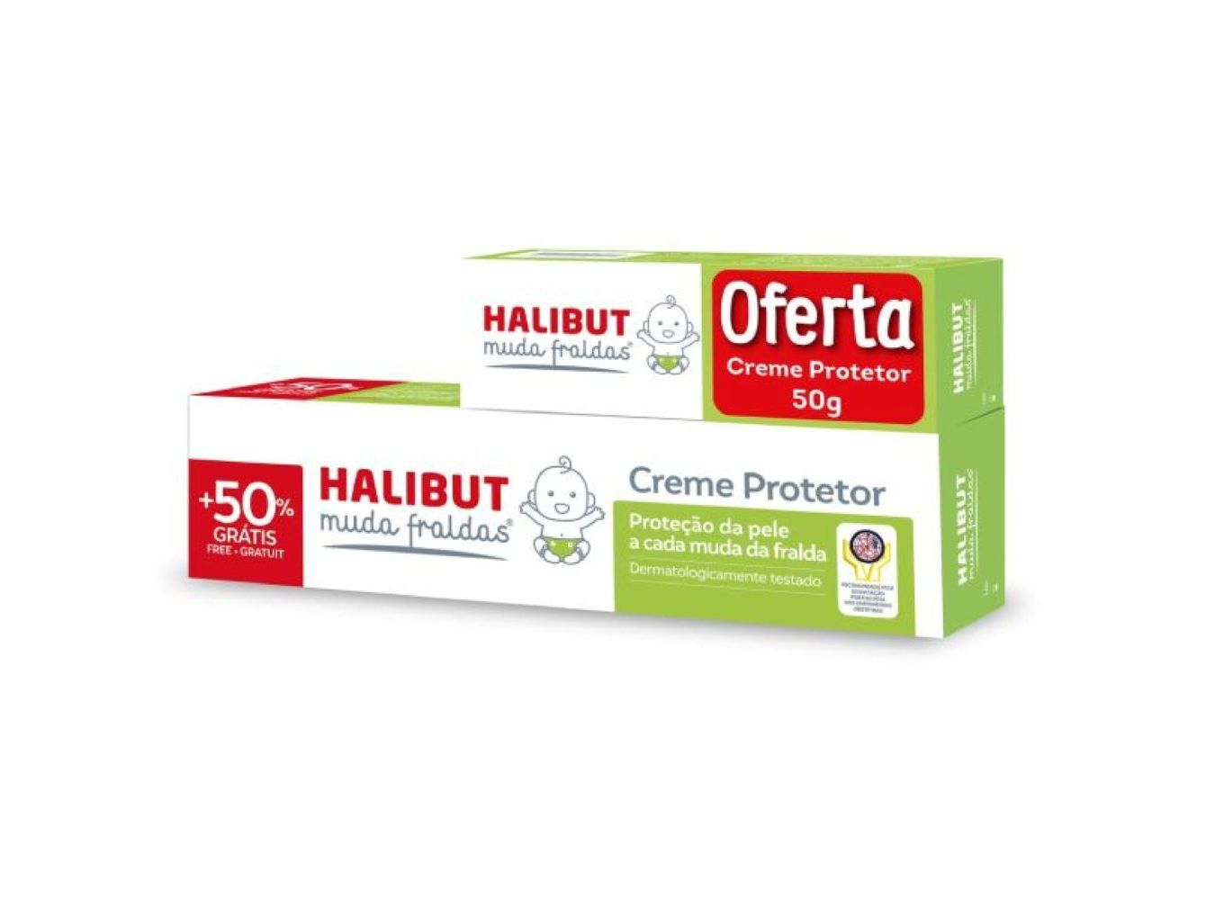 CREME HALIBUT MUDA FRALDAS 150G +CREME 50G