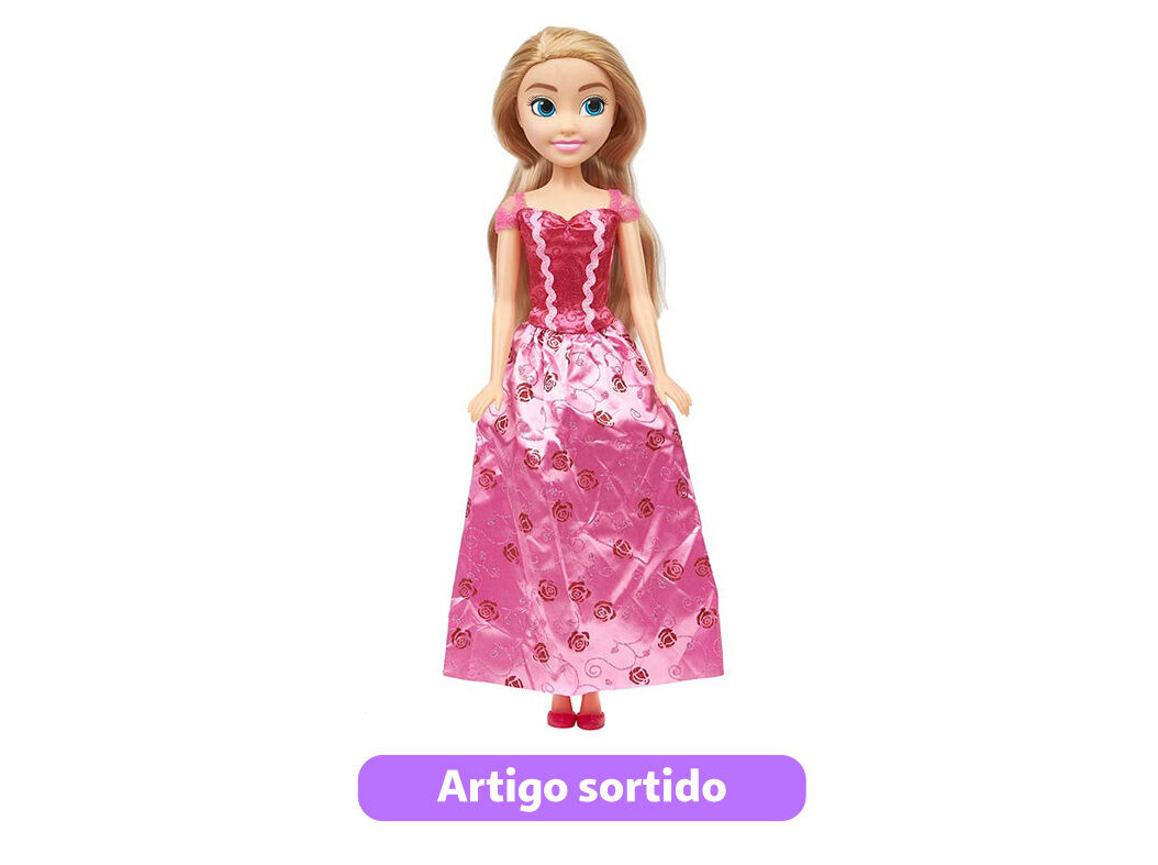 BONECA PRINCESA ONE TWO FUN 49CM MODELOS SORTIDOS image number 1