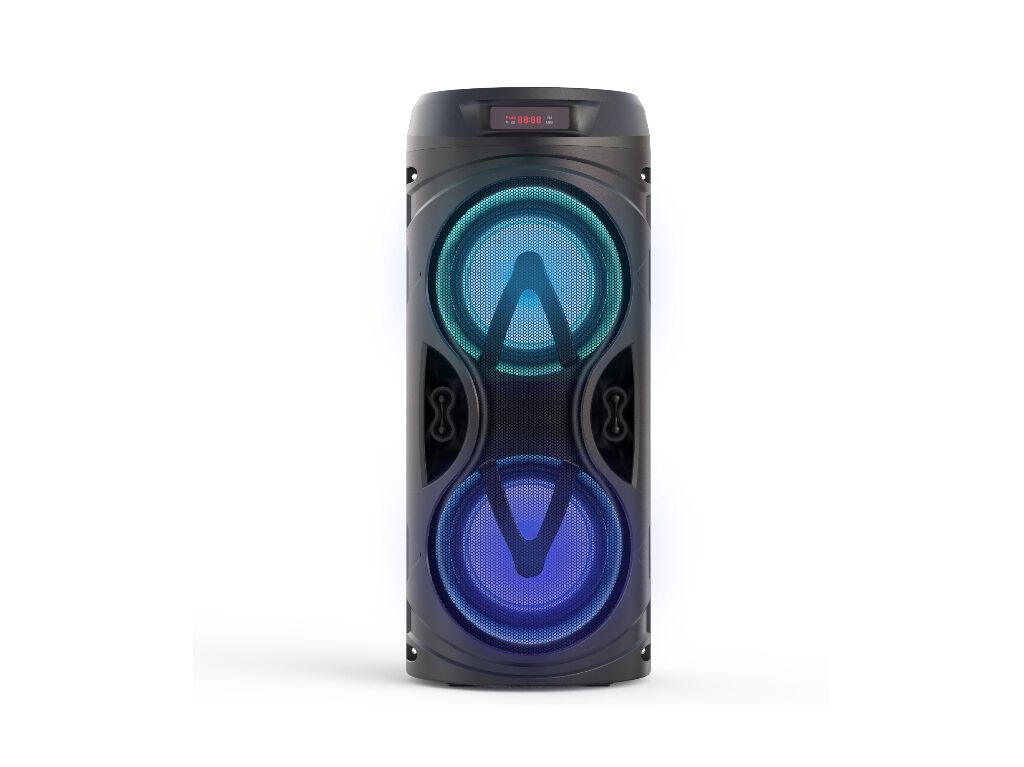 COLUNA SOM PORT&Aacute;TIL QILIVE HIGHPOWER 20W LED RGB
