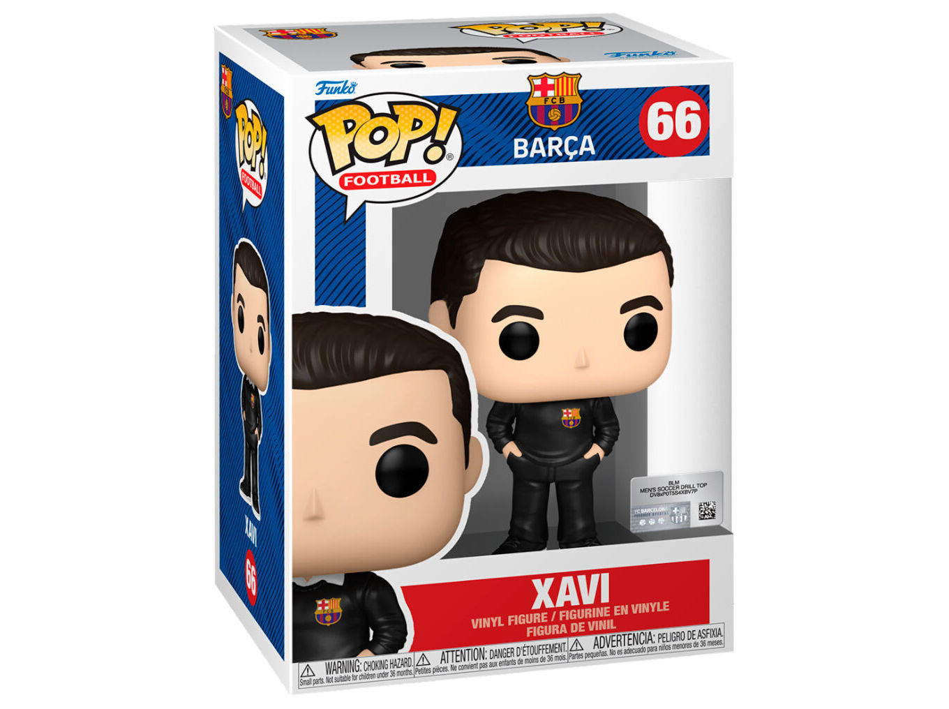 FIGURA FUNKO POP FOOTBALL: BARCELONA- XAVI image number 0