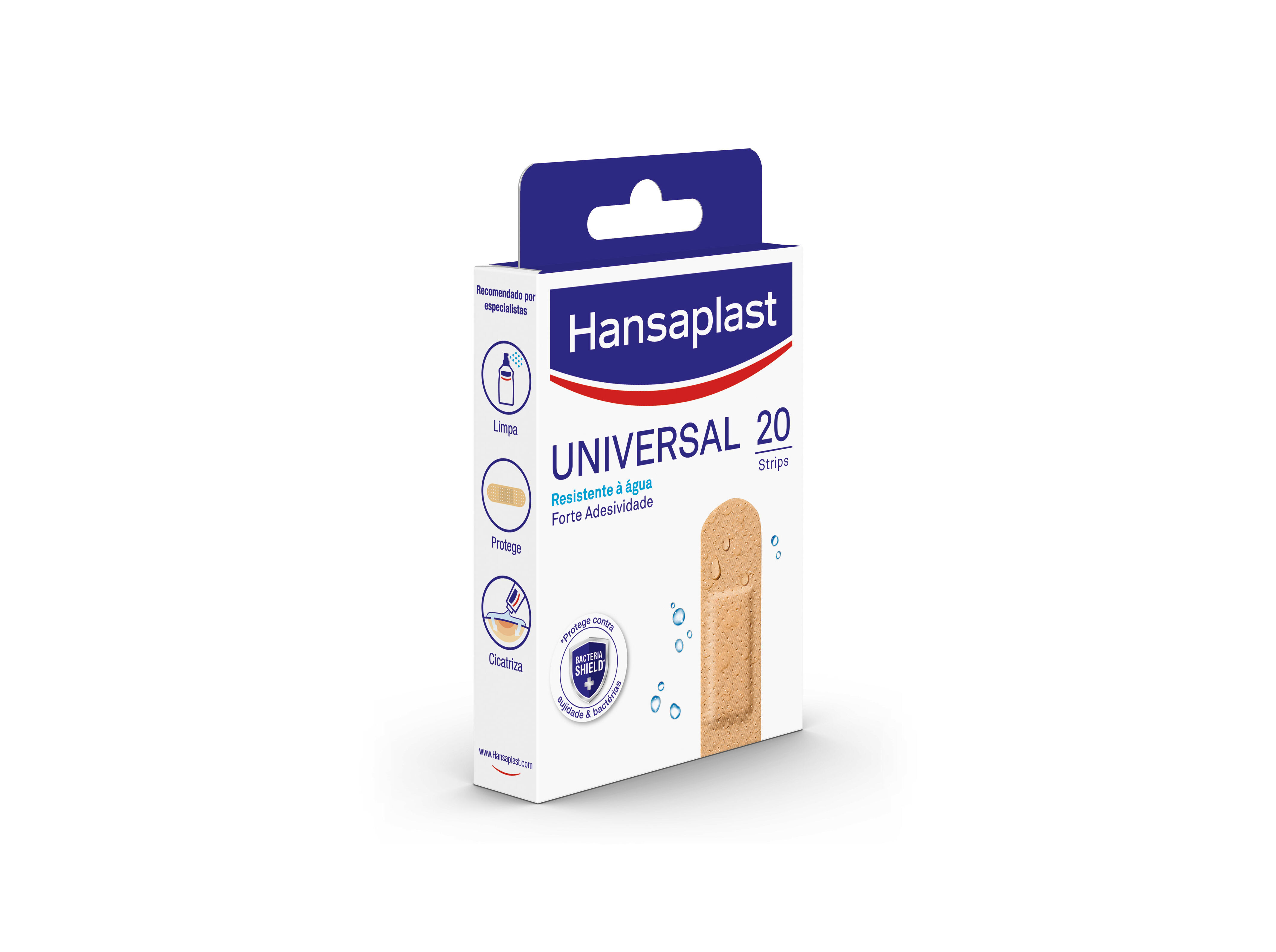 Pensos de Feridas Universal HANSAPLAST 20 un