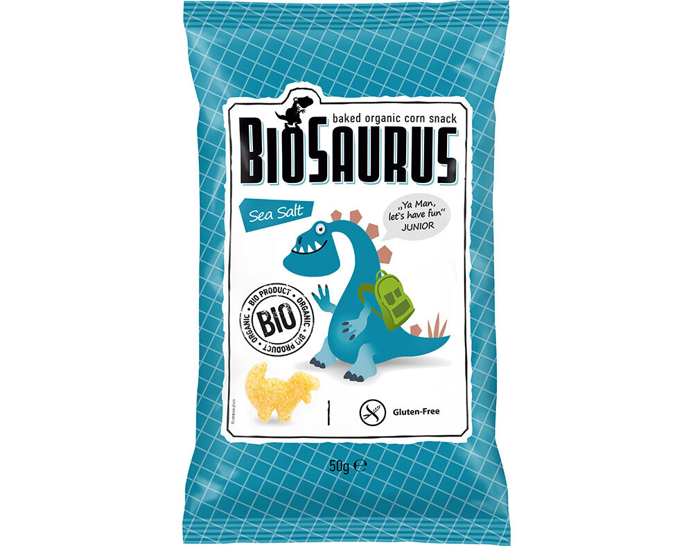 SNACK BIOSAURUS MILHO NO FORNO SAL BIO 50G