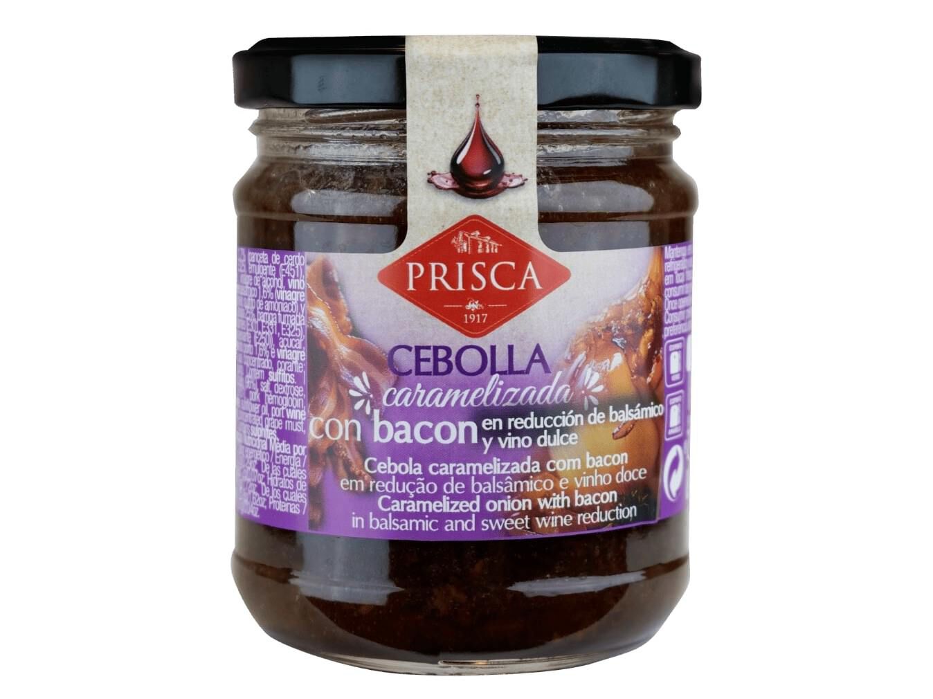 CEBOLA PRISCA COM BACON CARAMELIZADO 230G