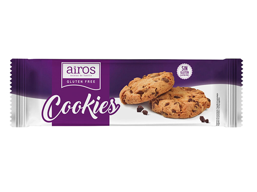 BOLACHAS AIROS COOKIES SEM GLUTEN AIROS 190G