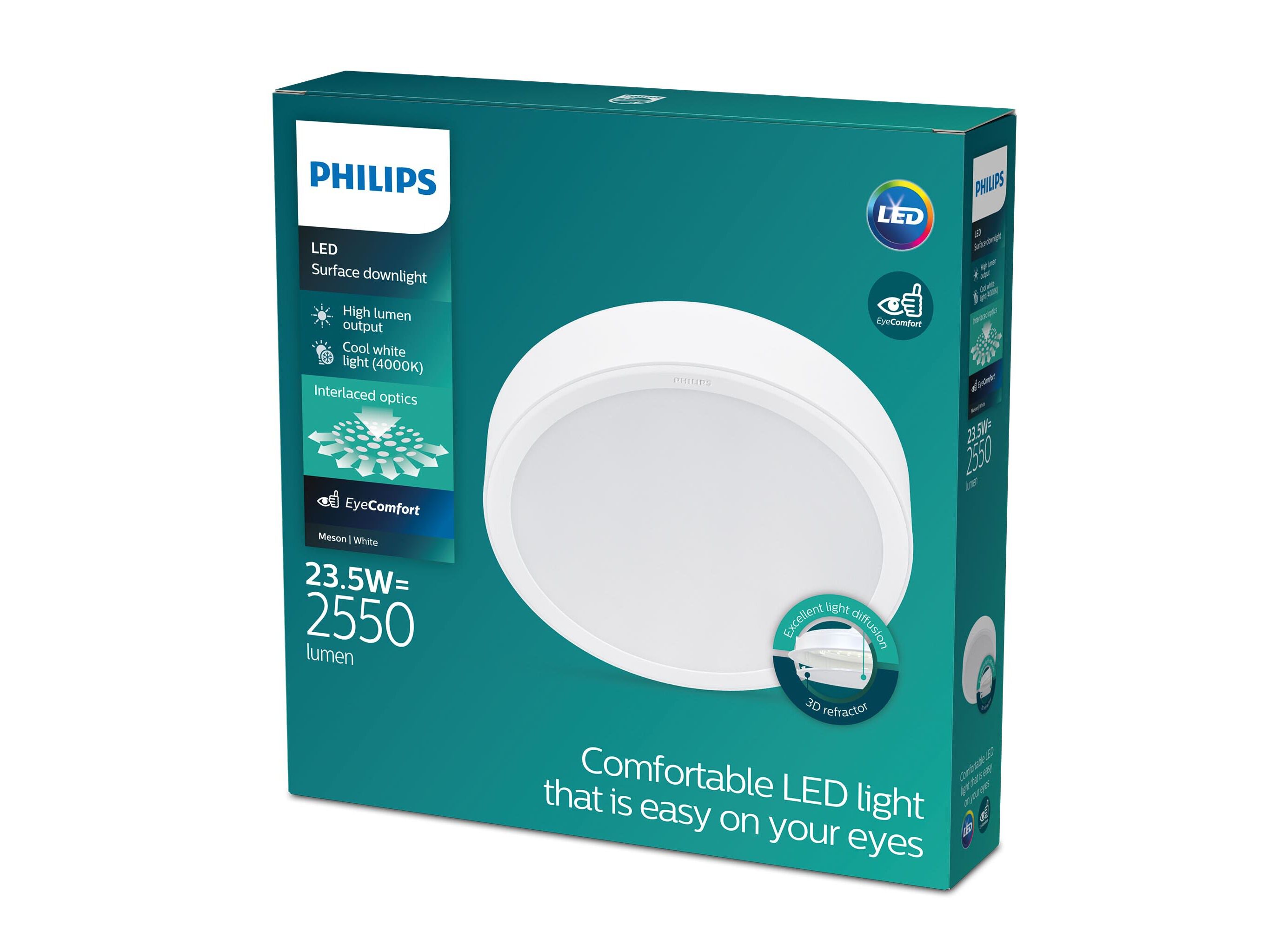 PLAFON LED PHILIPS MESON 23.5W 4000K image number 0