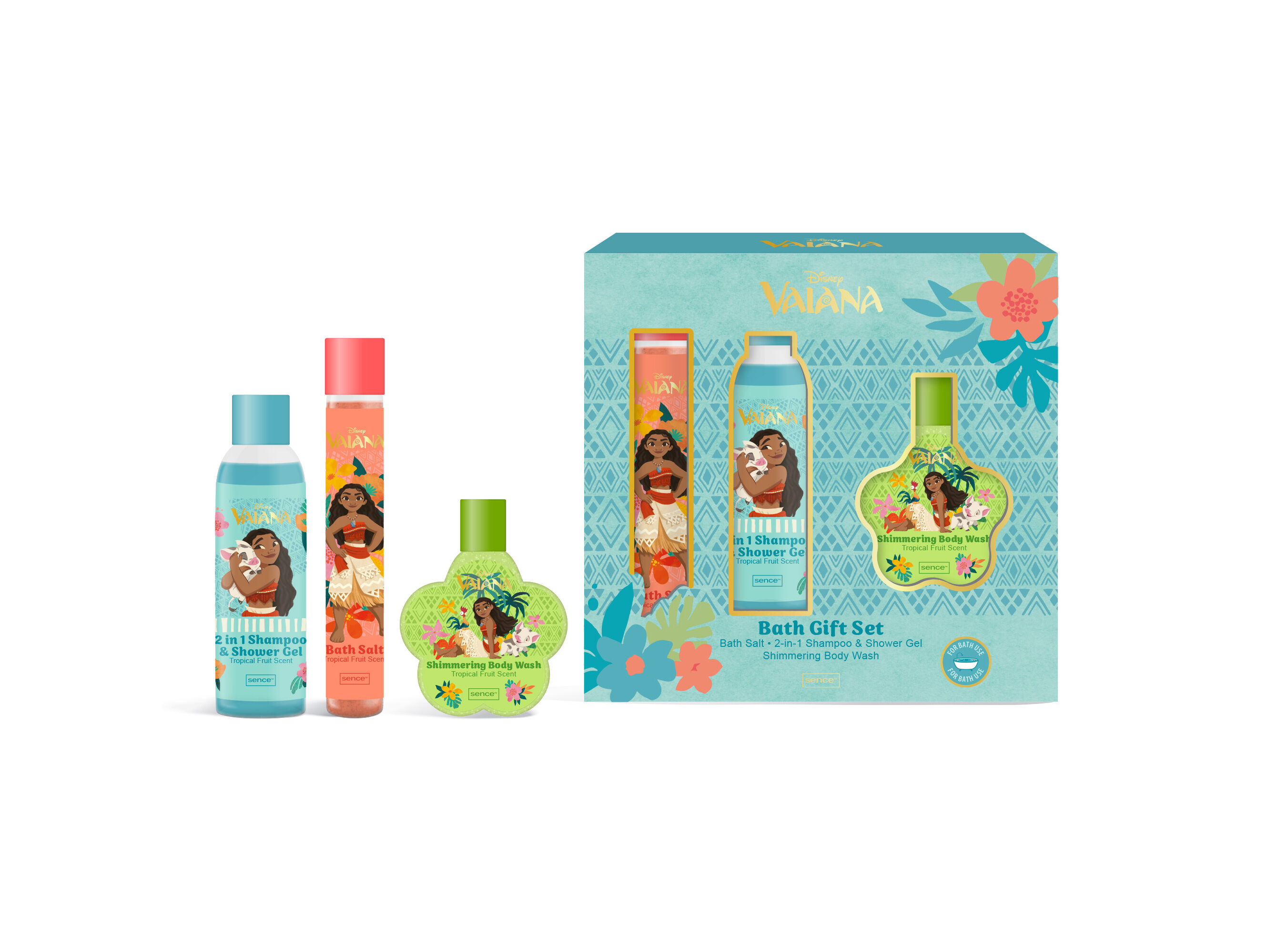CONJUNTO DE BANHO SENCE DISNEY VAIANA 1 UN image number 0