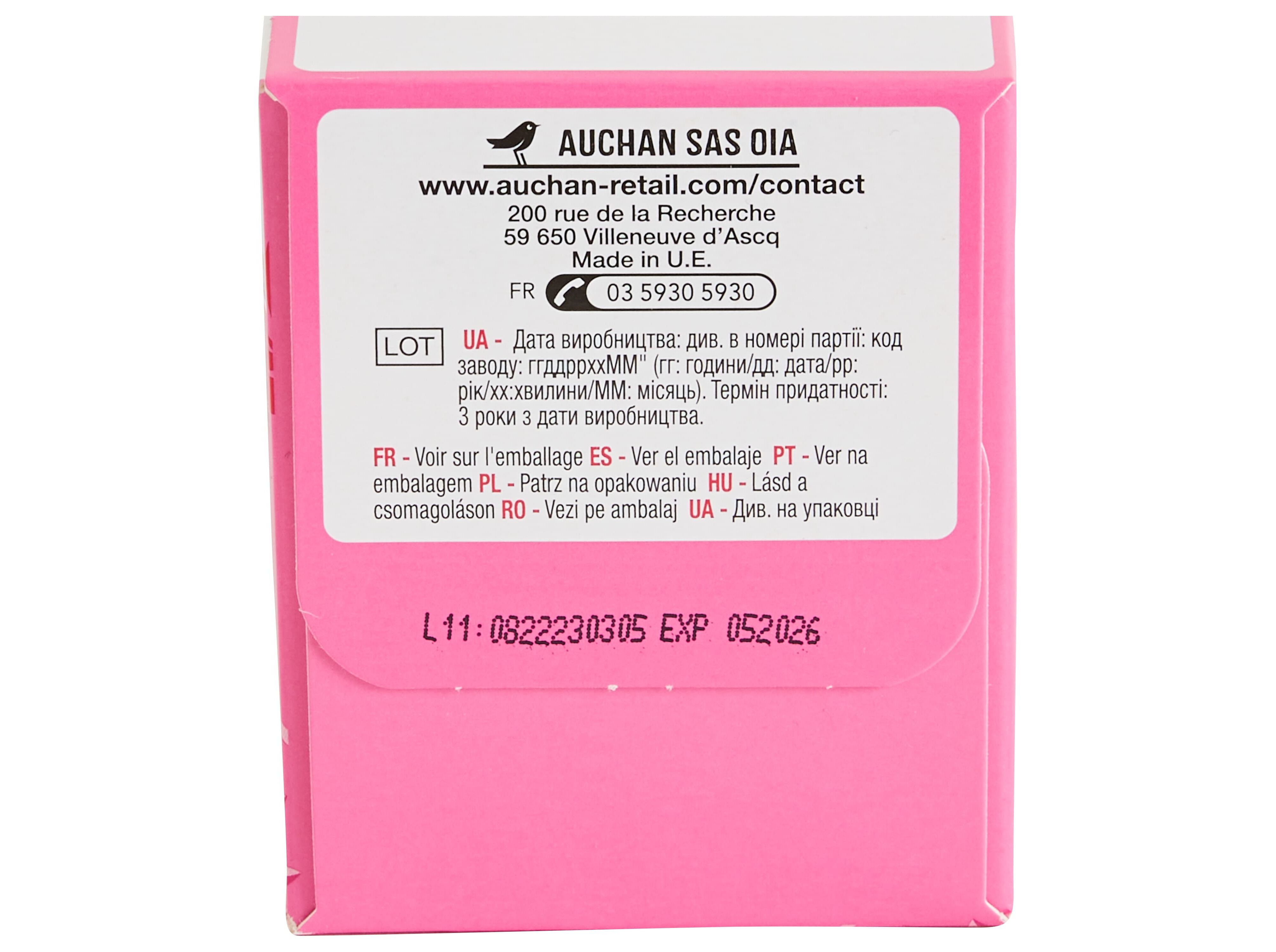 PENSOS DI&Aacute;RIOS AUCHAN ULTRA FINO LARGO 30UN image number 3