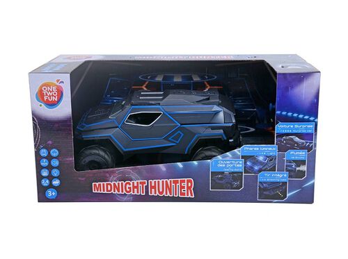 CARRO R/C 2.4G ONE TWO FUN 1:16 MIDNIGHT HUNTER image number 0