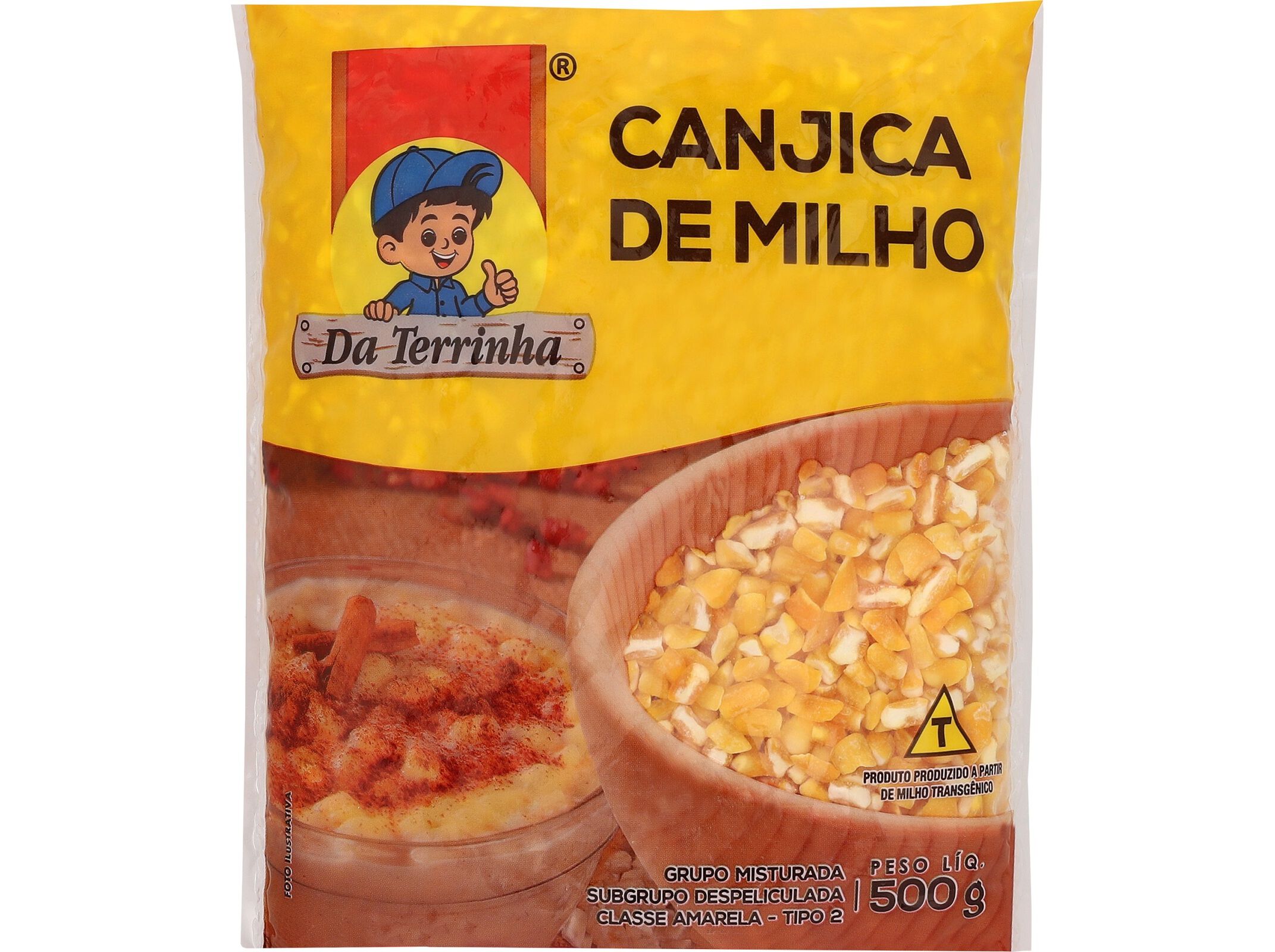CANJICA AMARELA DA TERRINHA 500G
