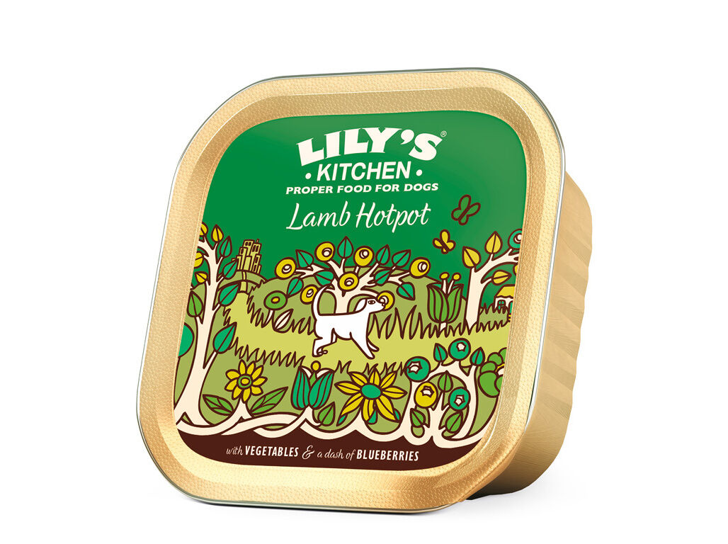 COMIDA H&Uacute;MIDA PARA C&Atilde;O LILY'S KITCHEN BORREGO 150G image number 1