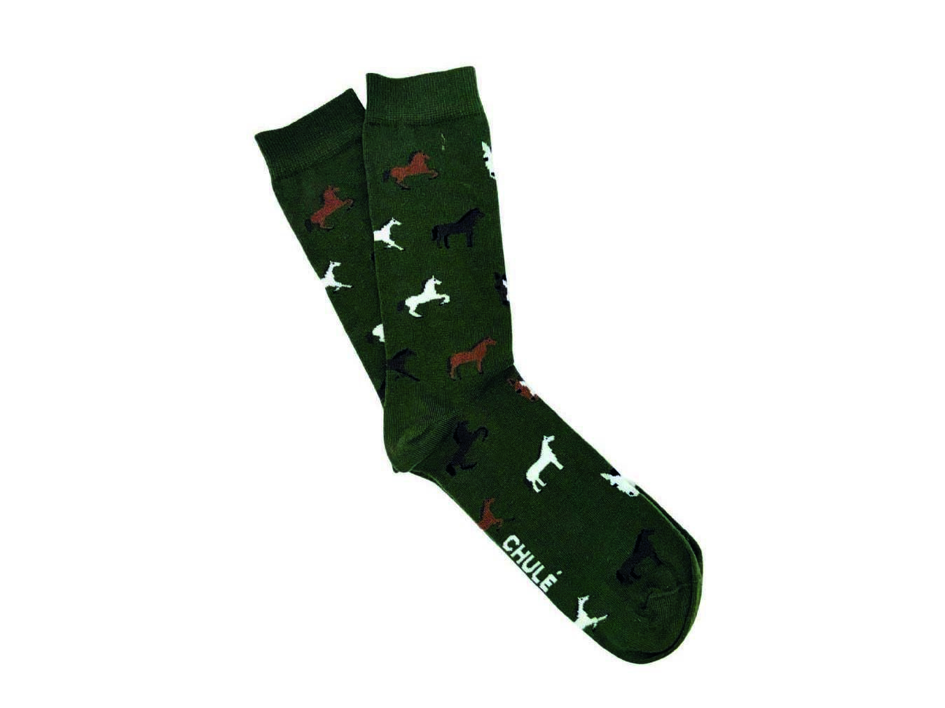 MEIAS FANTASIA CHUL&Eacute; TAM.41-46 CAVALO LUSO