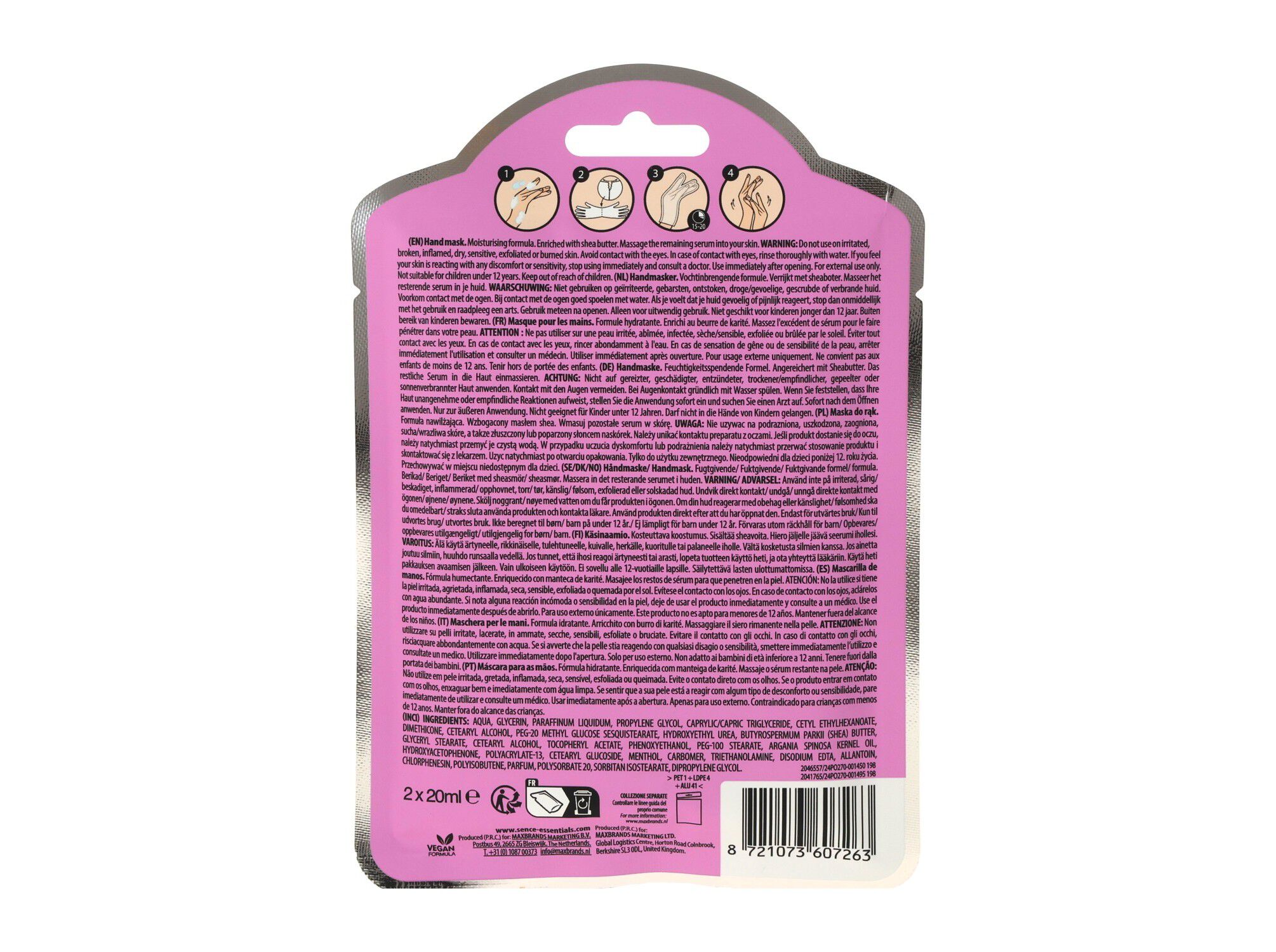 MASCARA M&Atilde;OS SENCE DISCO GLAM image number 1