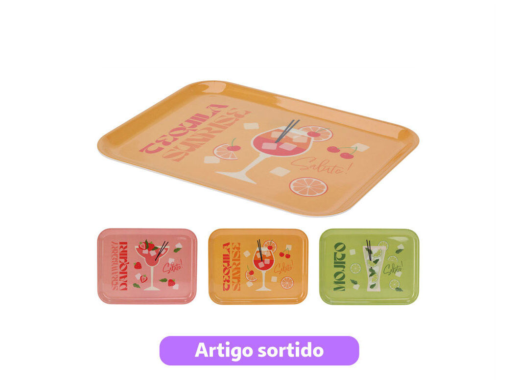TABULEIRO EH 36.5X28.5X1.7CM MODELOS SORTIDOS