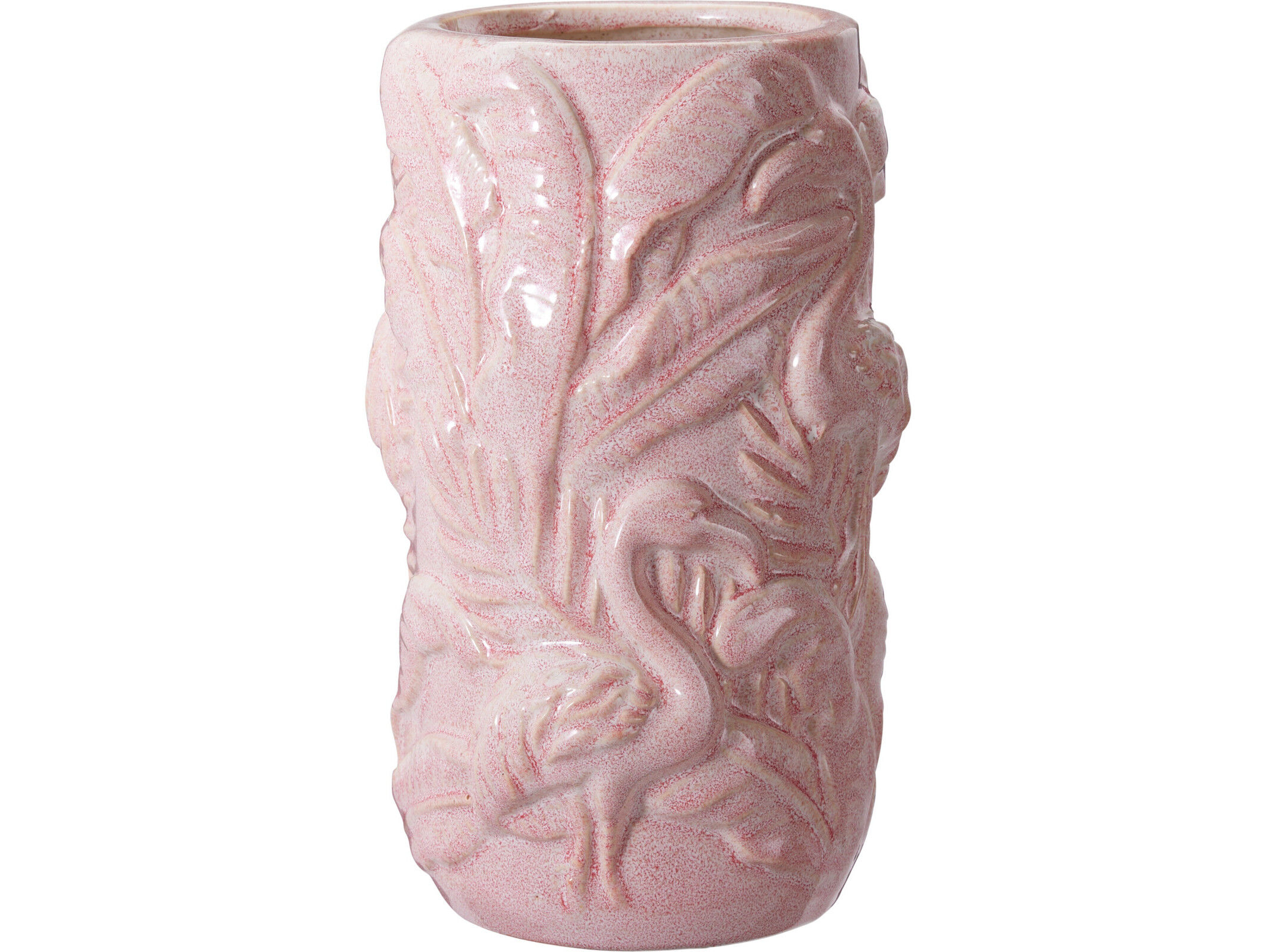VASO ROSA 14.5X14.5X24.5CM image number 1