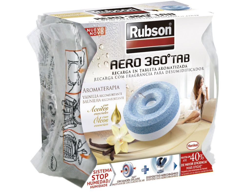 RECARGA PARA DESUMIDIFICADOR RUBSON AERO 360&ordm; AROMA A BAUNILHA image number 0