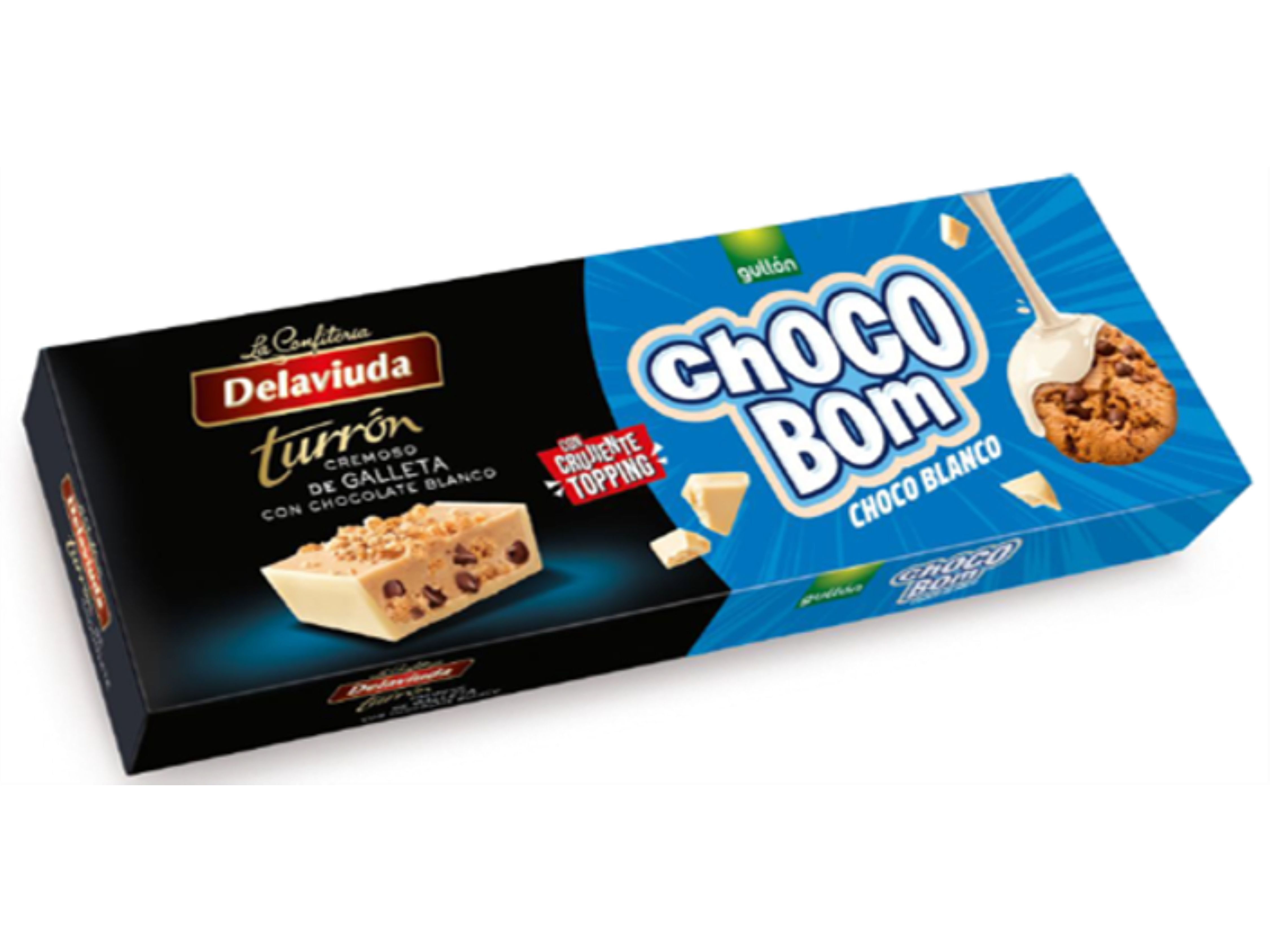 TABLETE DELAVIUDA PRALIN&Eacute; CHOCOBOM 150G image number 2