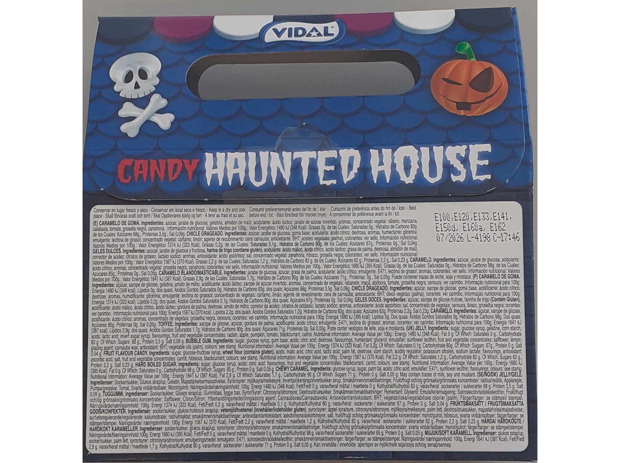 GOMAS VIDAL HAUNTED HOUSE 200 G image number 1
