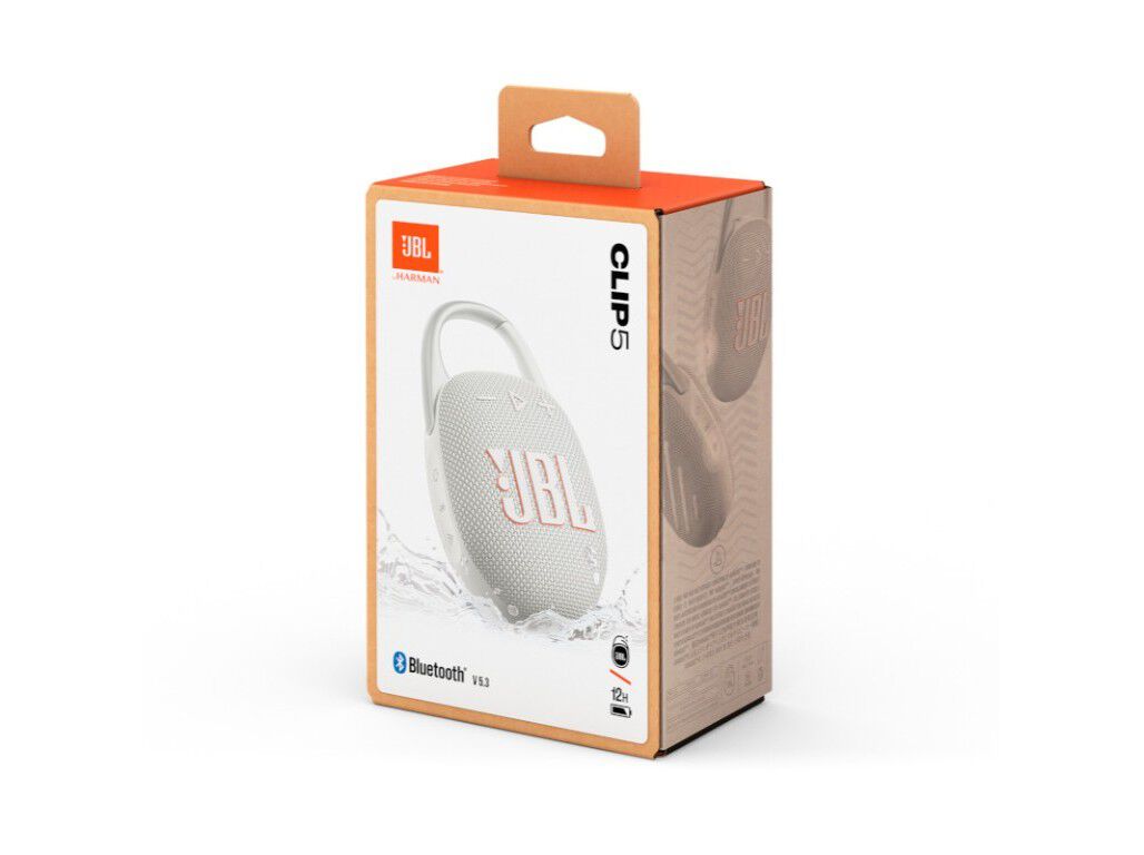 COLUNA PORTATIL JBL CLIP 5 BRANCO image number 8