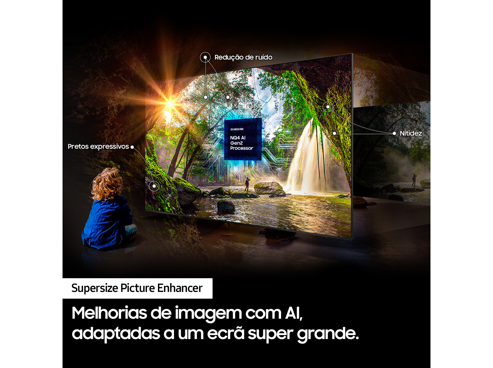 TV SAMSUNG TU98DU9005KXXC (4K SMART 98" 247CM) image number 3