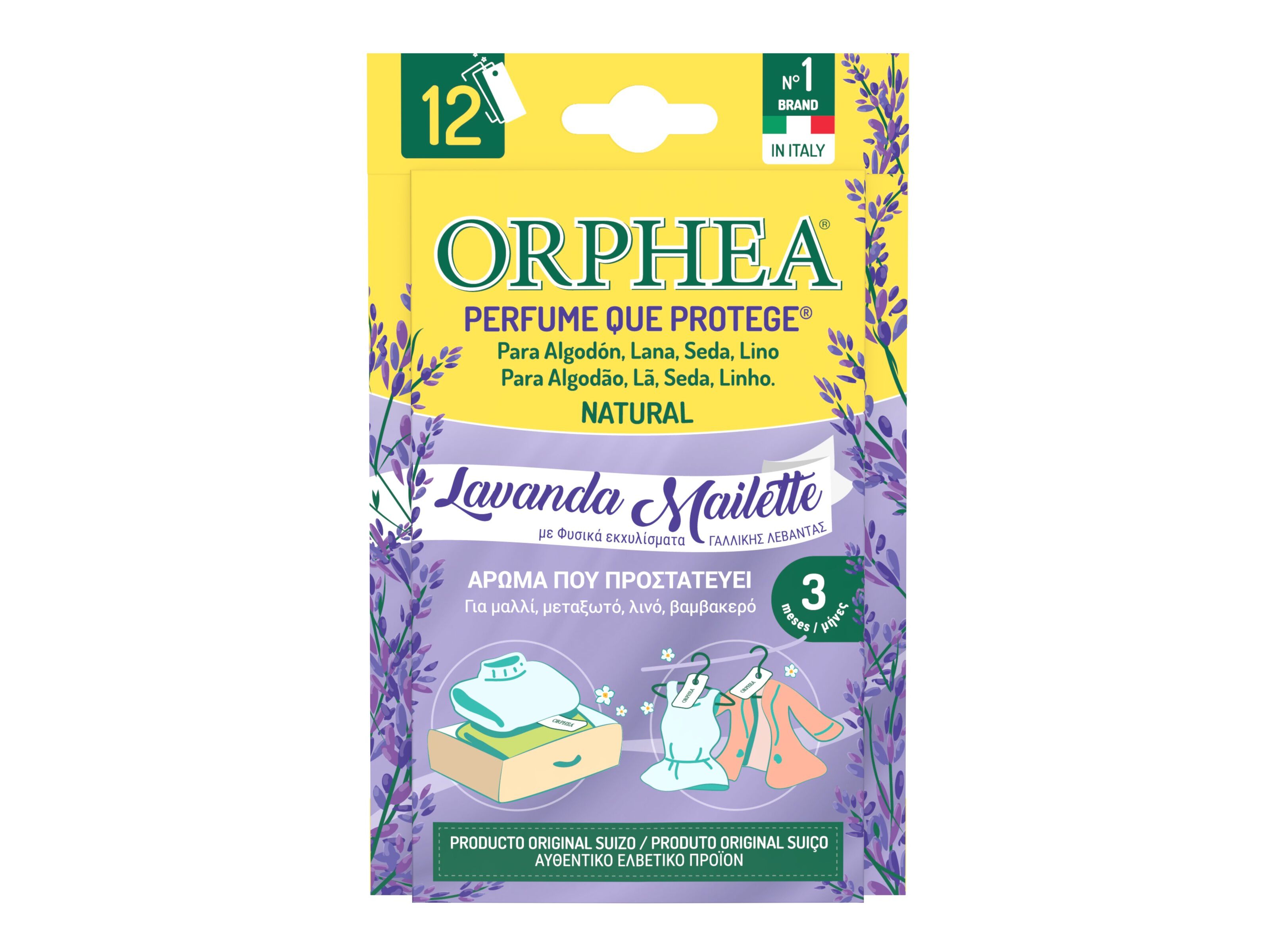 ANTITRA&Ccedil;AS ORPHEA LAVANDA 12UN image number 0