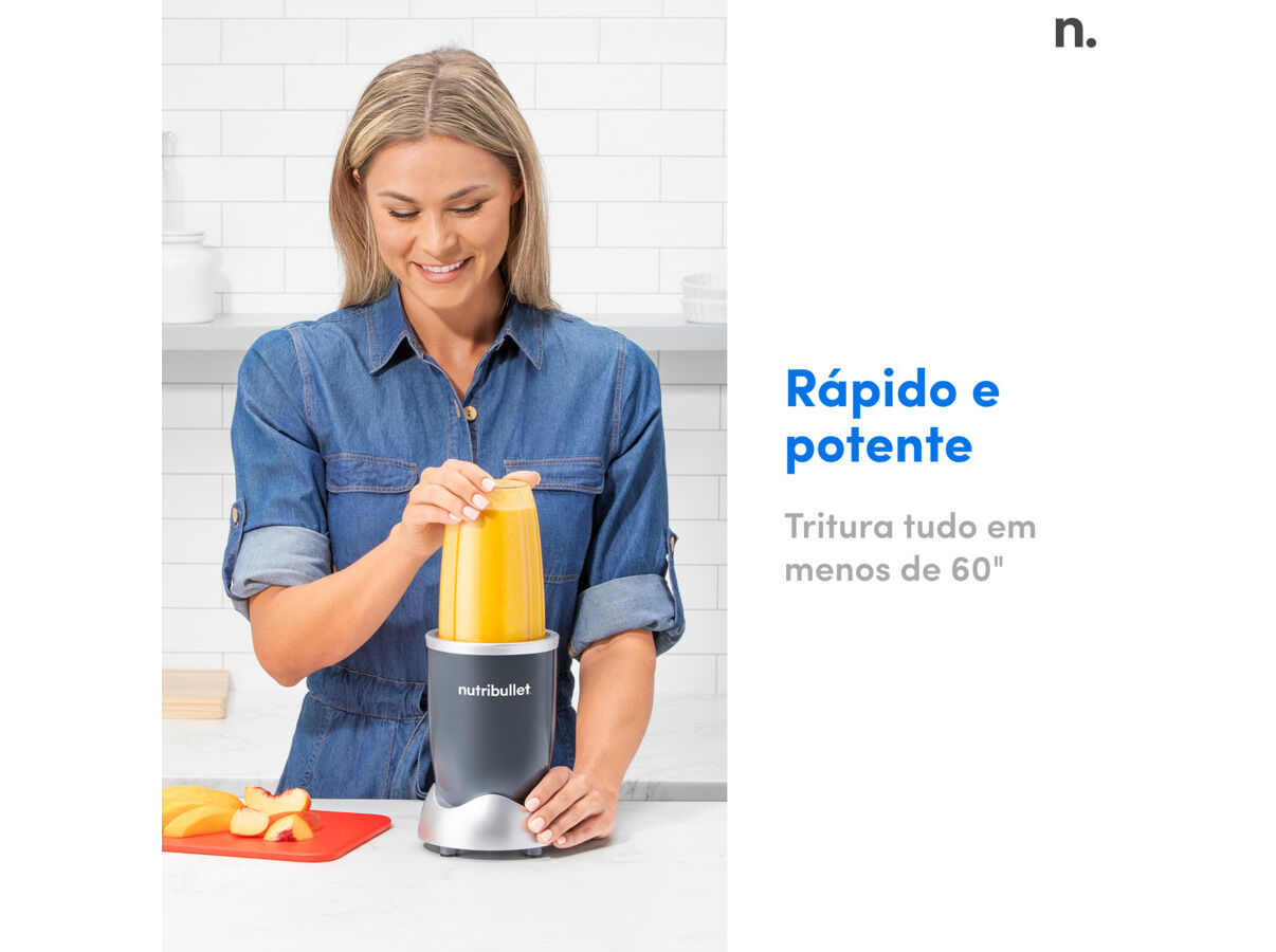 LIQUIDIFICADORA NUTRIBULLET NB606DG 600W image number 3