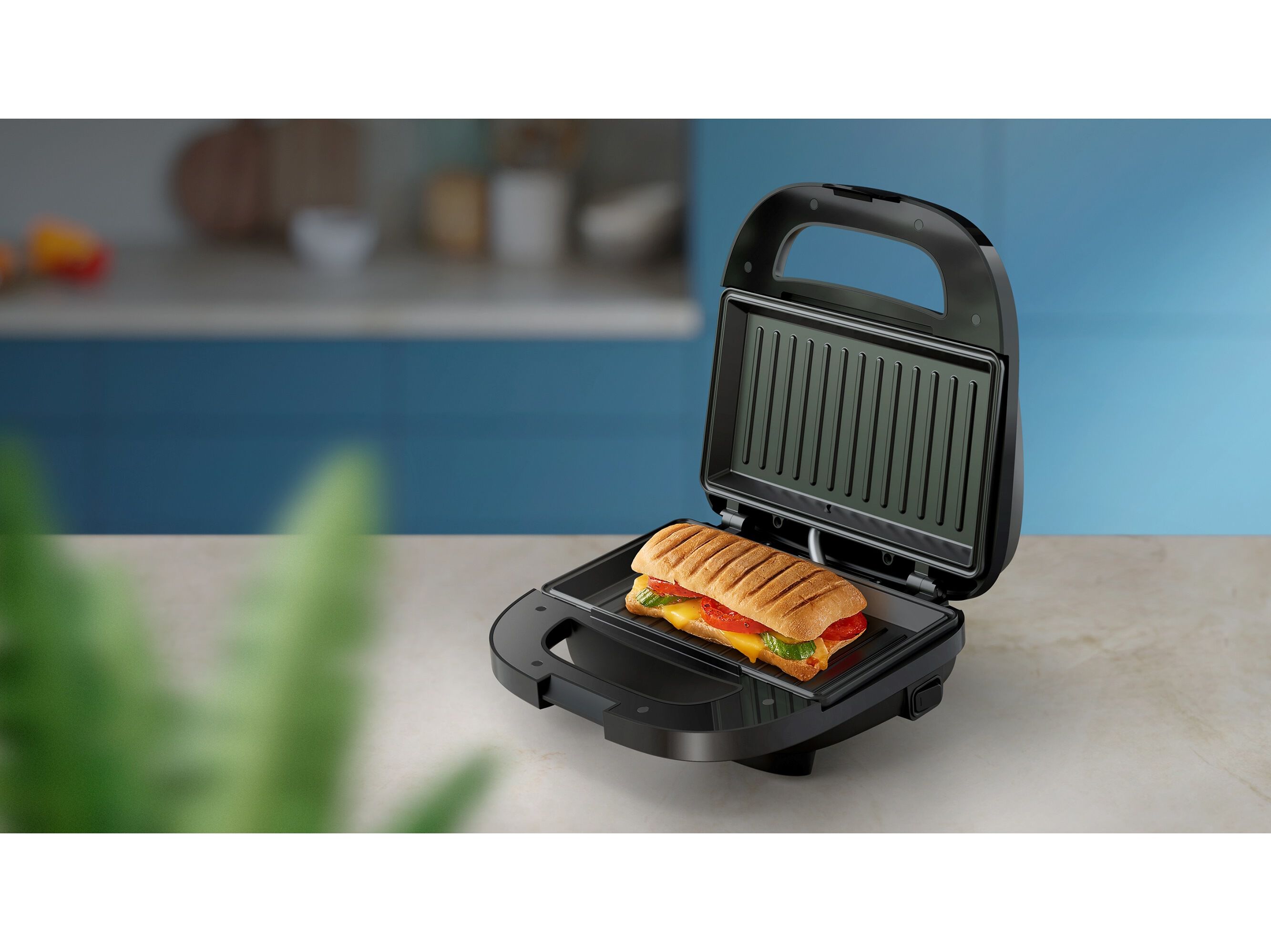 SANDWICHEIRA PHILIPS HD2330/90 750W image number 4