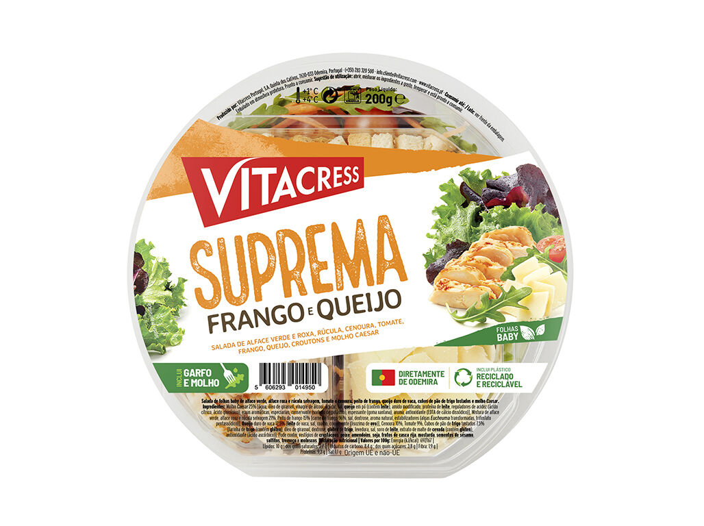 SALADA SUPREMA VITACRESS 200 GR image number 0