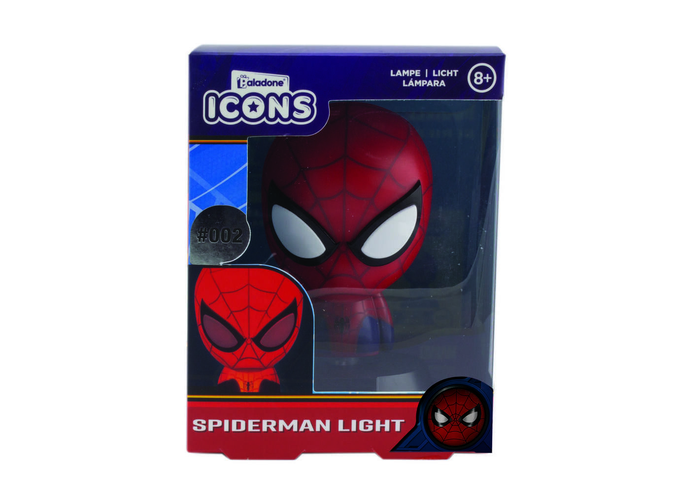 MINI LUZ SPIDERMAN