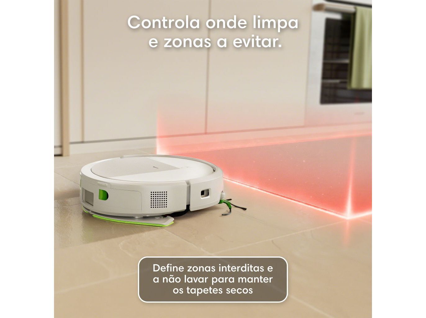ASPIRADOR ROBOT IROBOT ROBOT ROOMBA COMBO 115 + BASE BRANCO image number 2