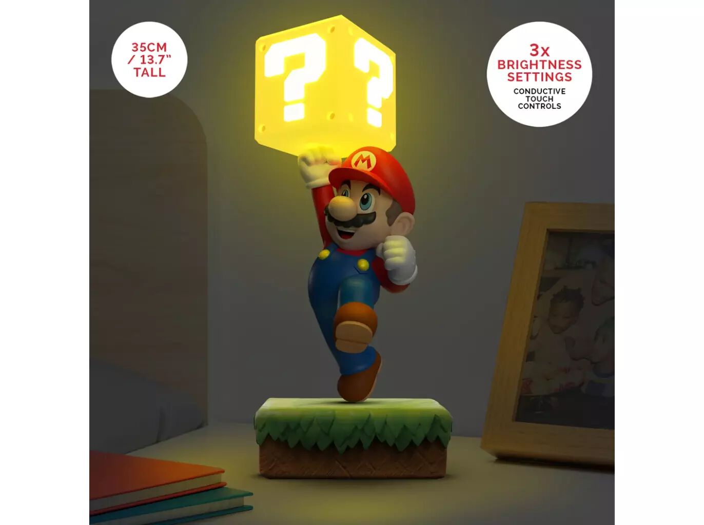 CANDEEIRO ICON SUPER MARIO DIORAMA image number 1