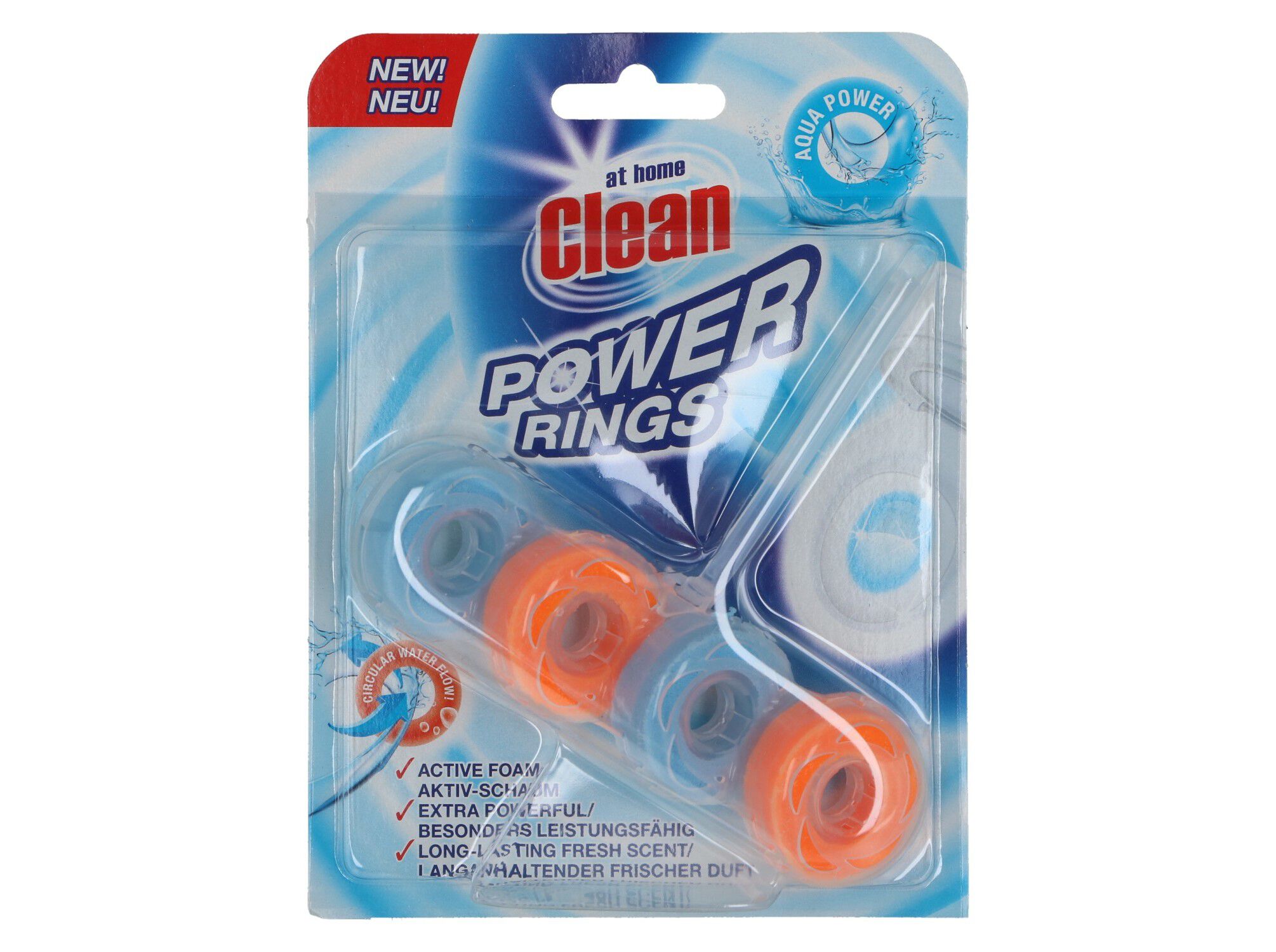 BLOCO SANIT&Aacute;RIO AT HOME CLEAN AQUA POWER 1 UN