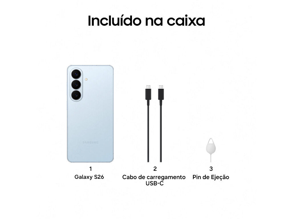 SMARTPHONE SAMSUNG GALAXY S26 256GB AZUL CLARO image number 5