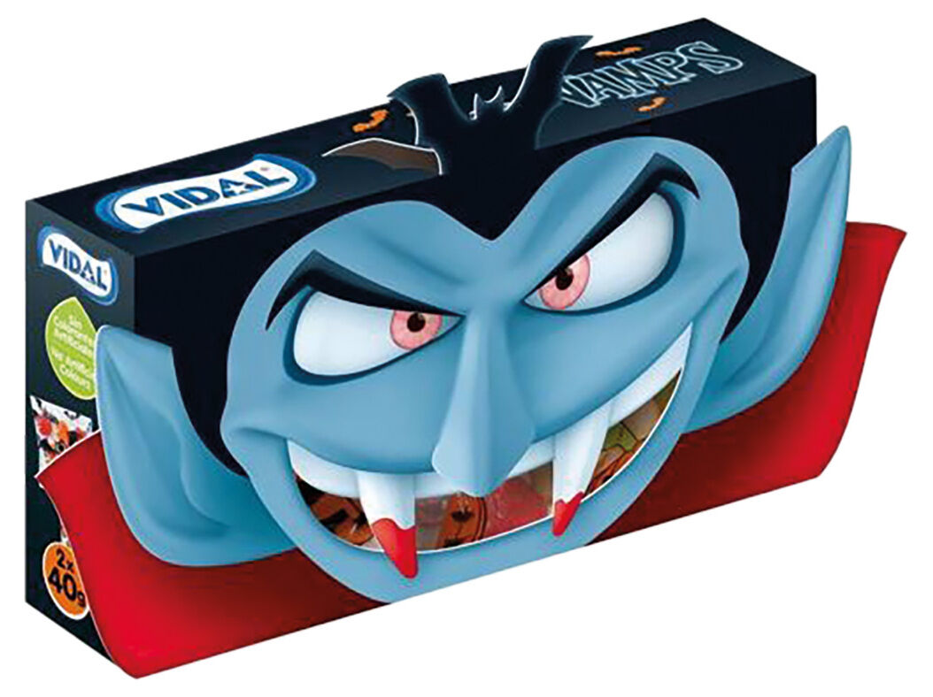 GOMAS VIDAL HALLOWEEN MIX BOX 80G image number 1
