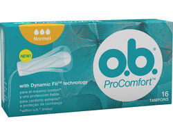 Tampão Digital Procomfort Normal O.b. 16 un