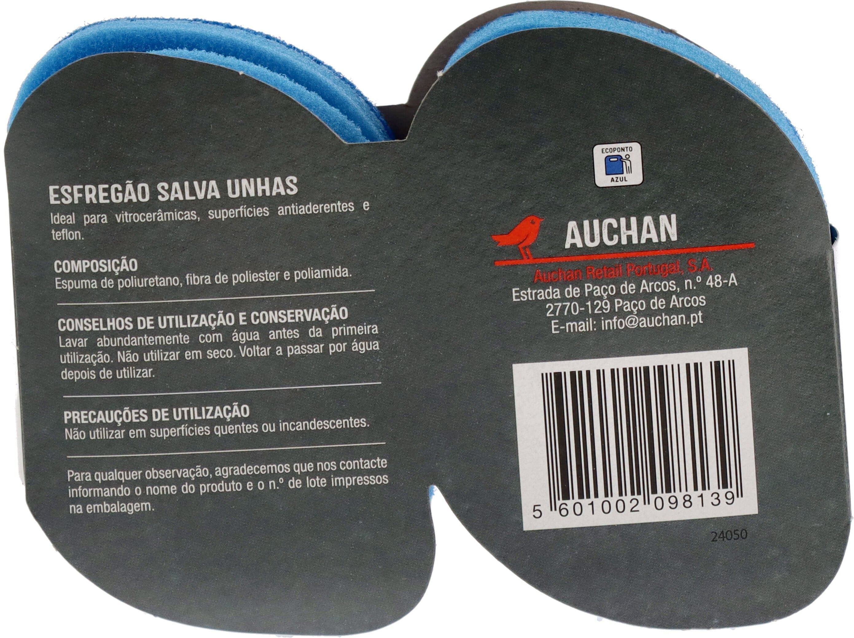 ESFREG&Atilde;O SALVA UNHAS AUCHAN VITROCER&Acirc;MICA E INDU&Ccedil;&Atilde;O N&Atilde;O RISCA 2UN image number 2