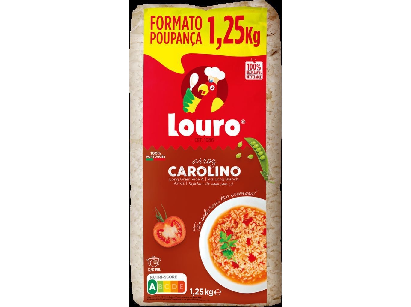 ARROZ CAROLINO LOURO 1KG+25% image number 1