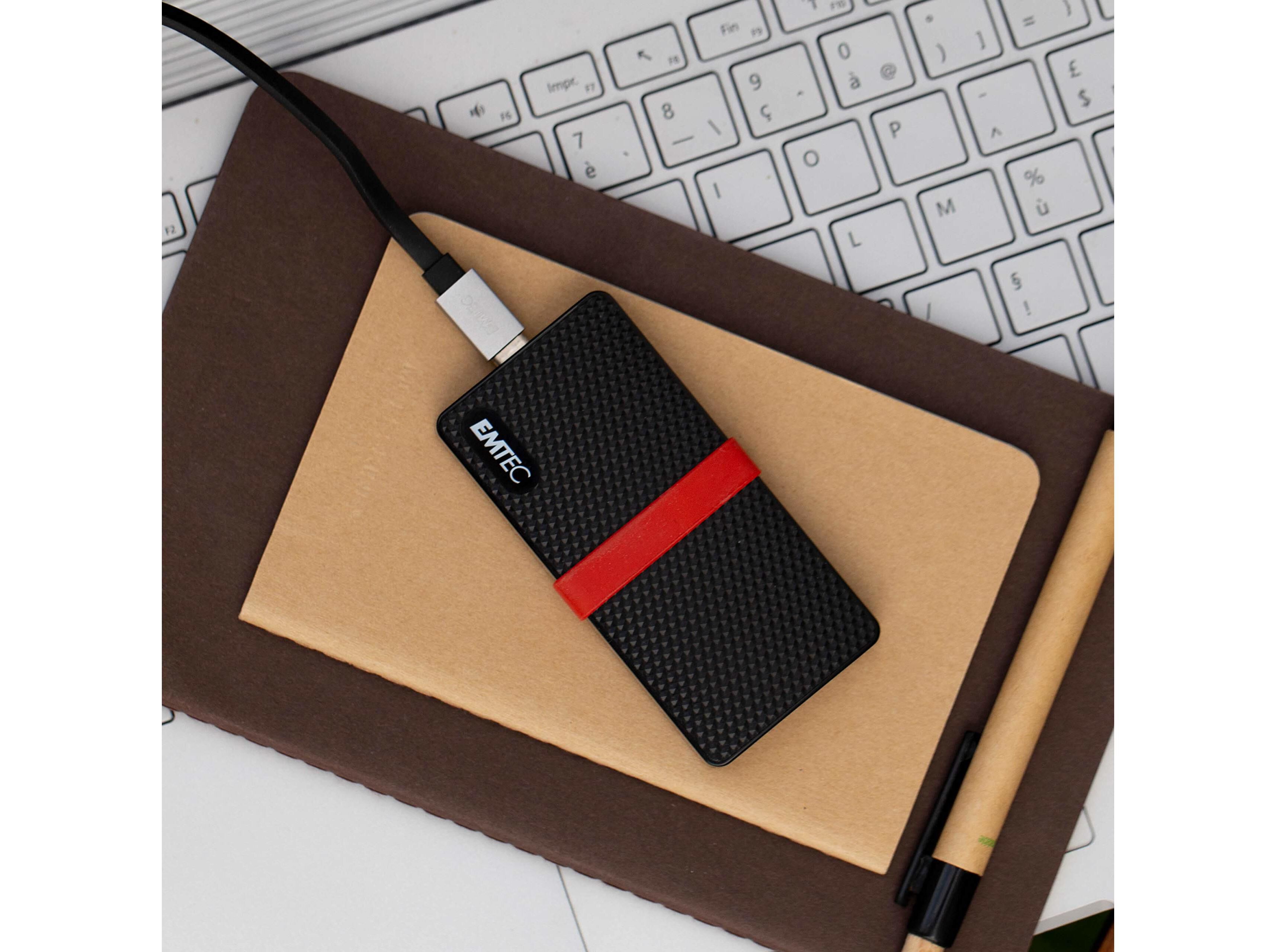 DISCO EXTERNO SDD EMTEC 3.2 GEN1 X200 PORTABLE SSD 512GB image number 2