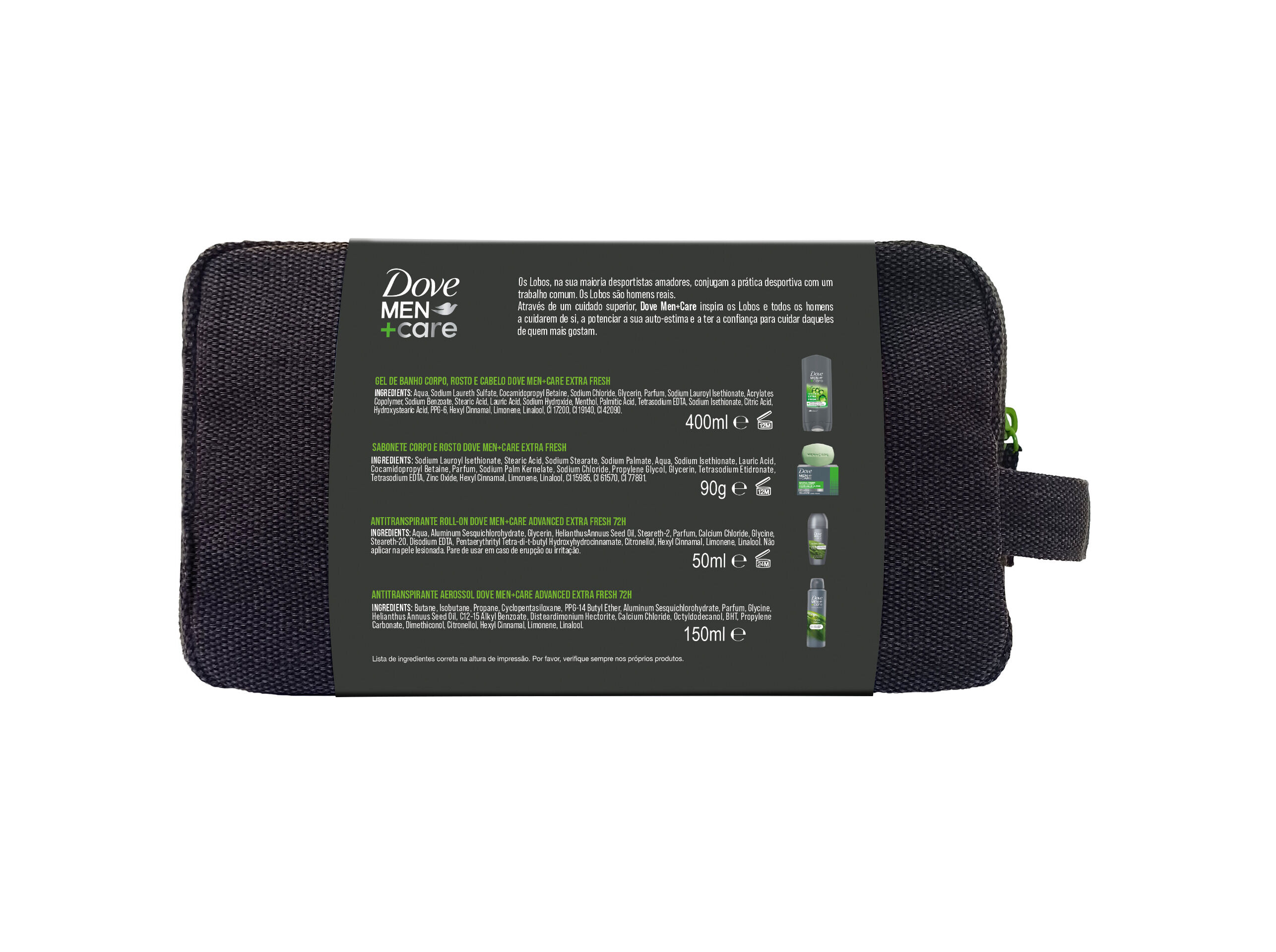 CONJUNTO DOVE MEN EXTRA FRESH image number 1