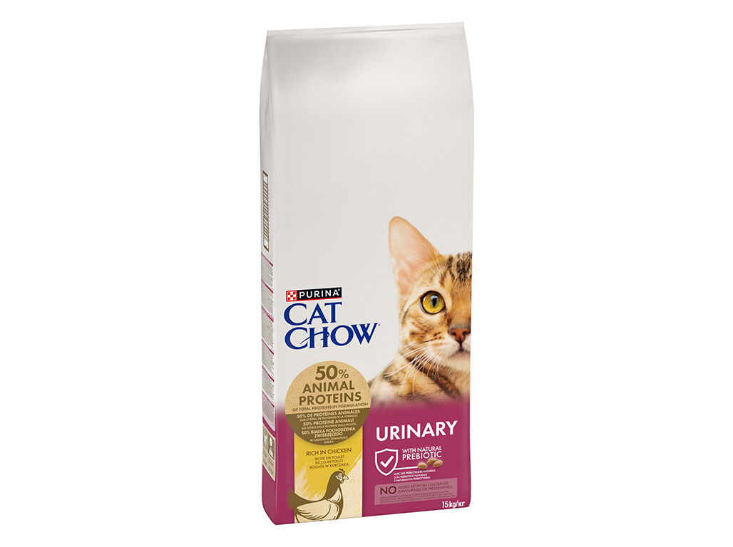 RA&Ccedil;&Atilde;O PARA GATO ADULTO CAT CHOW TRATO URIN&Aacute;RIO 15KG image number 1