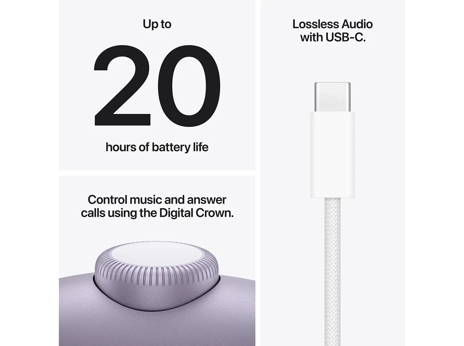 AIRPODS APPLE MAX 2 PURPLE image number 3