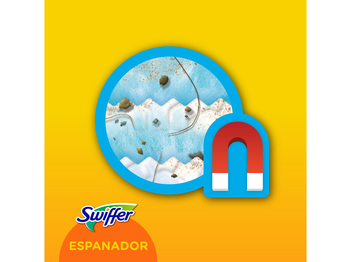 ESPANADOR AGARRA P&Oacute; SWIFFER PINK EDITION 3 RECARGAS image number 4