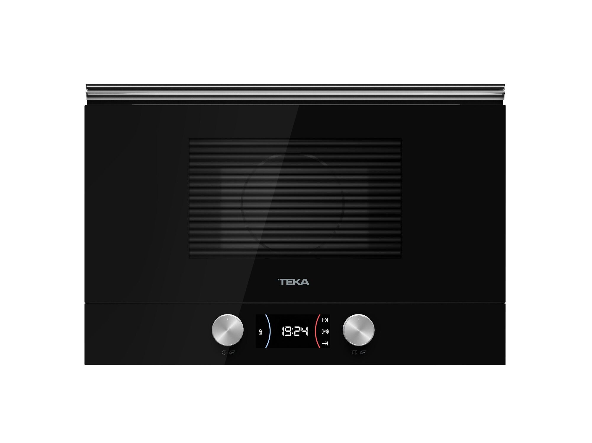 MICRO ONDAS COM GRILL DE ENCASTRE TEKA ML8220 BIS BK PRETO 22L