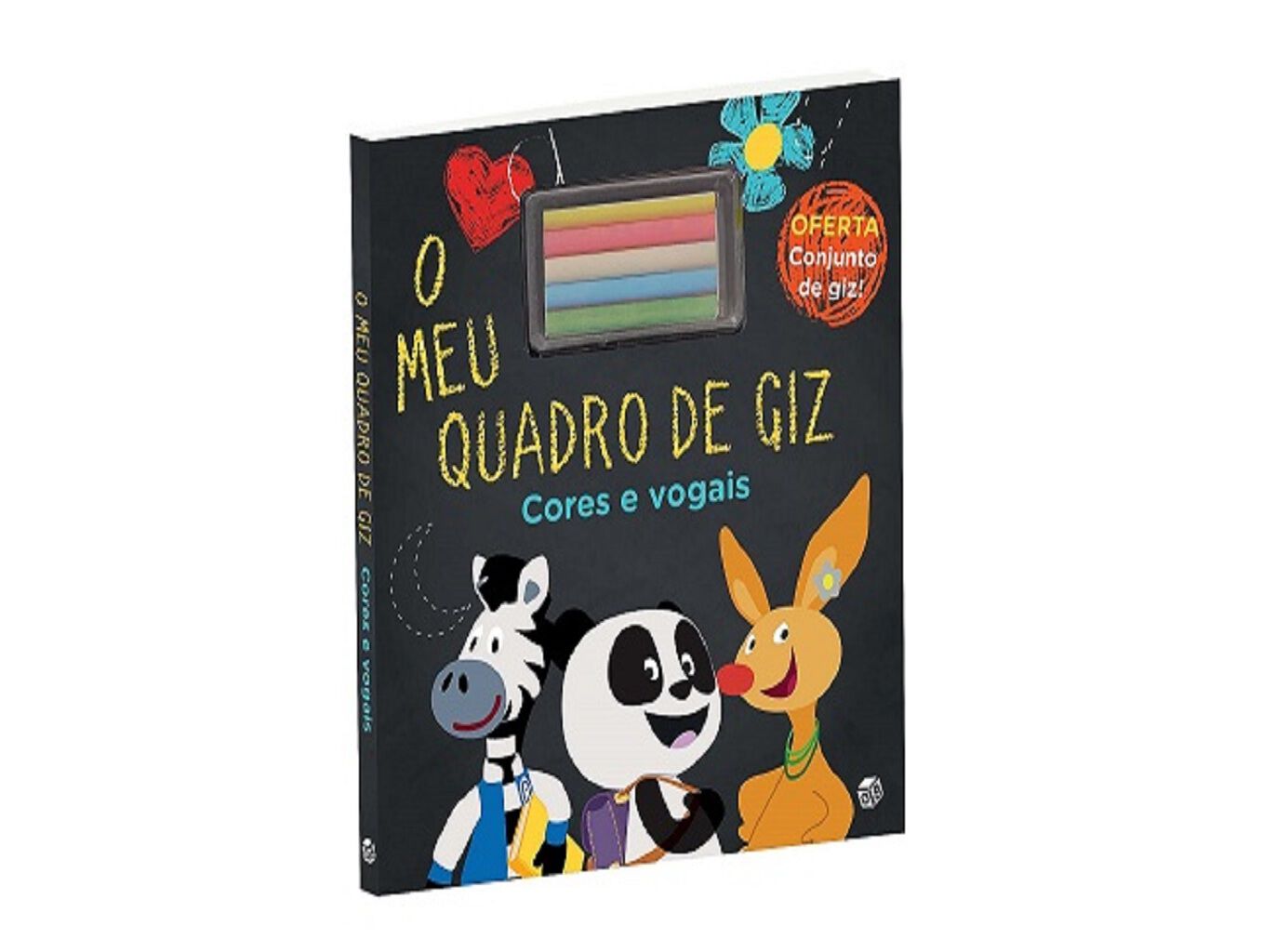 PANDA - O MEU QUADRO DE GIZ CORES E VOGAIS image number 0