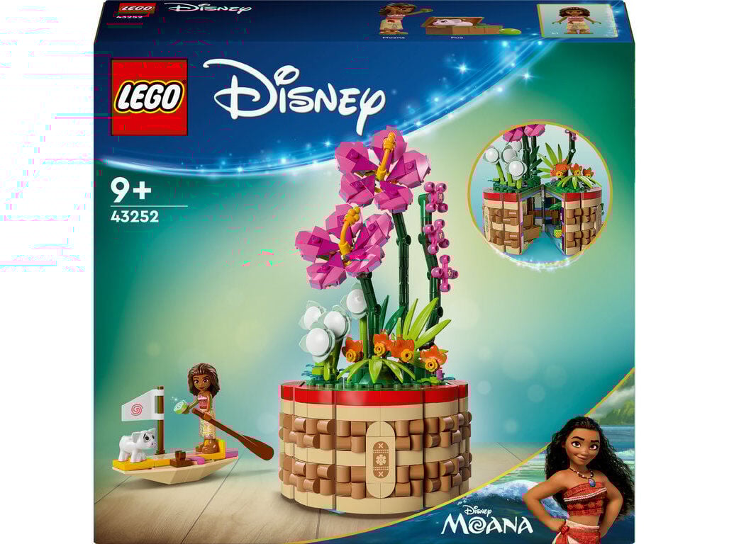 VASO DE FLORES LEGO DISNEY PRINCESAS 43252 image number 0