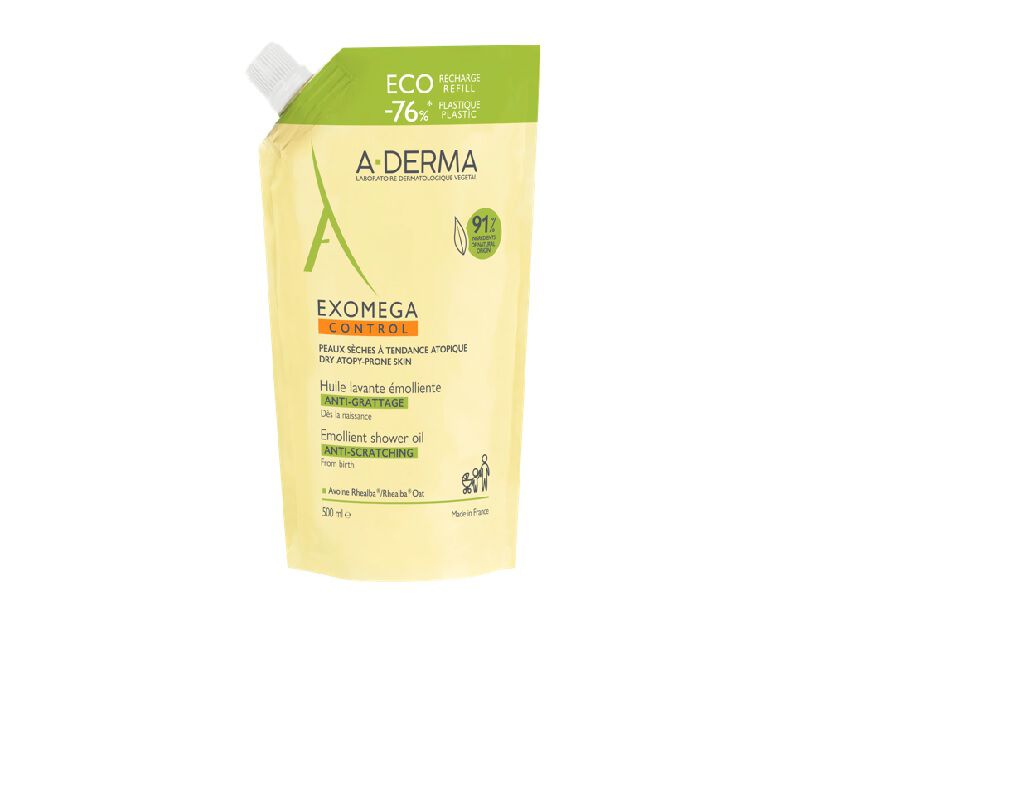 OLEO DUCHE A-DERMA EXOMEGA CONTROL RECARGA 500ML image number 1