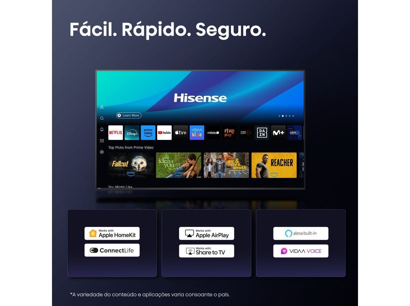TV HISENSE 75A6Q (75'' SMART 4K 189CM) image number 8
