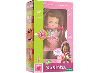 BONECA MISS CONCENTRA ROSINHA