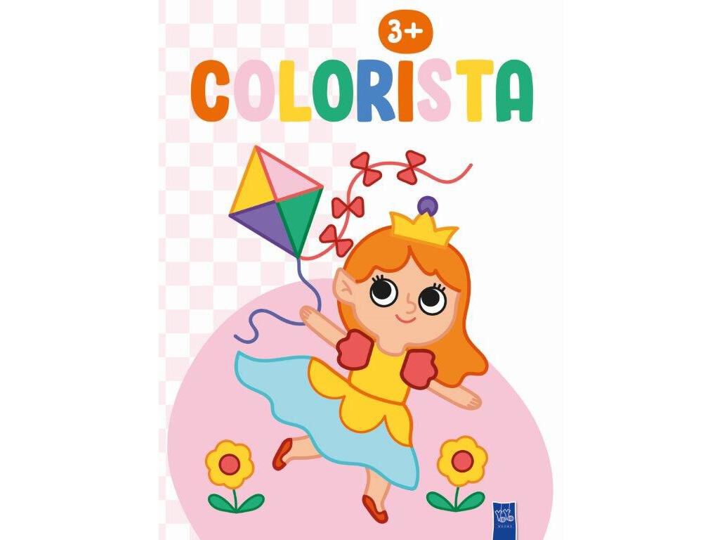 LIVRO COLORISTA - MENINA 3+ image number 0