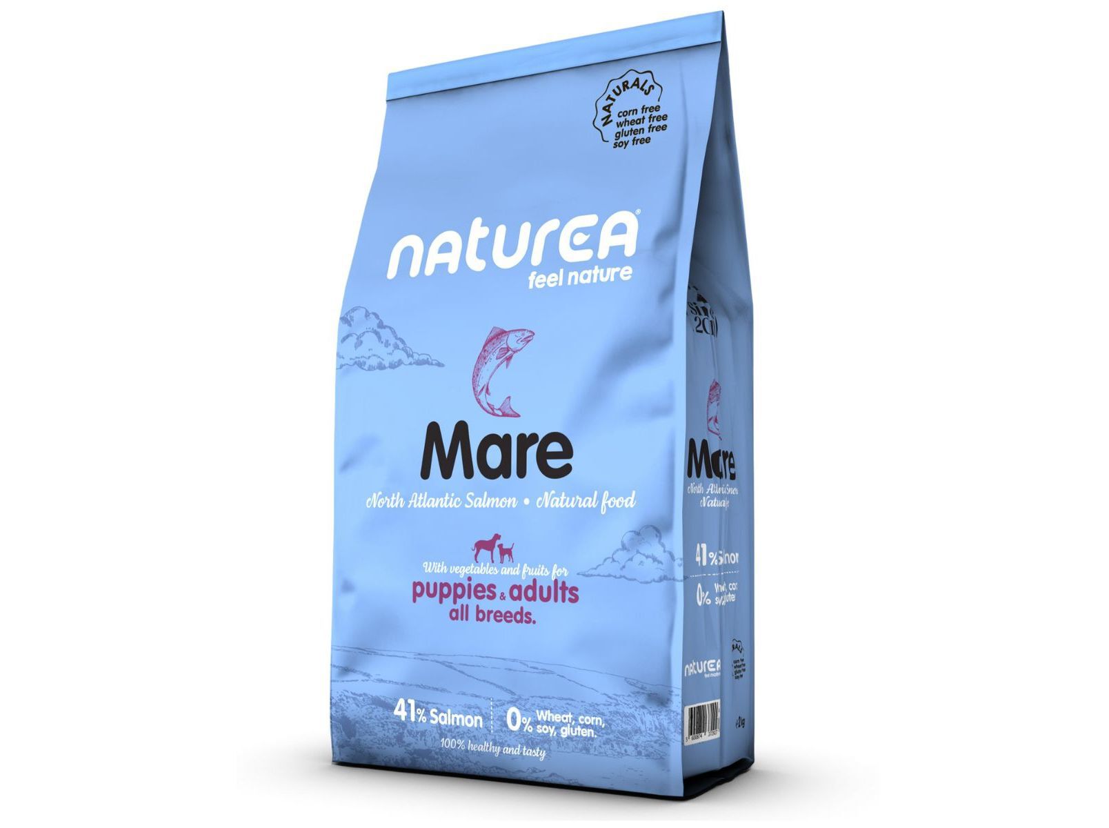 RA&Ccedil;&Atilde;O PARA C&Atilde;O NATUREA MARE SALM&Atilde;O 2KG image number 1